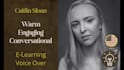be your clear friendly confident global voice over for your e learning project