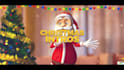 create an elegant christmas logo intro for youtube or social media