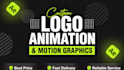 create custom logo animation and intro video