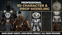 create stylized low poly 3d game assets and props for unity and ue