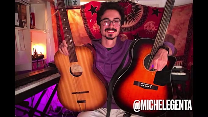 be the acoustic guitar player for your song