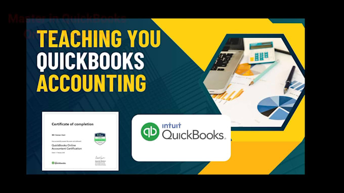 teach you quickbooks online, setup, and bookkeeping like a pro