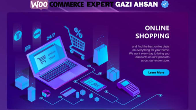 design and develop your wordpress woocommerce  website