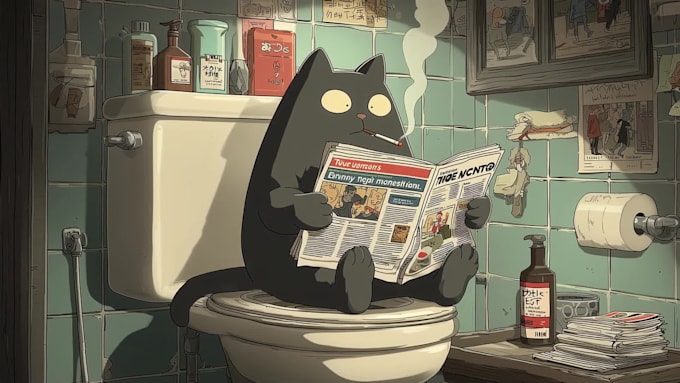 do cute funny lofi loop animation youtube GIF spotify canvas