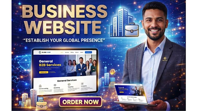 build, design, redesign, develop, update,or customize custom website