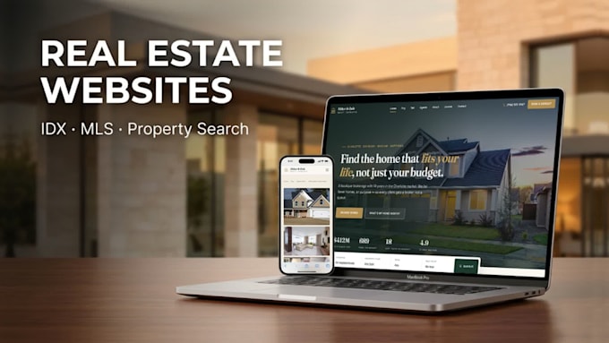 design a real estate website in wordpress for realtors and agencies