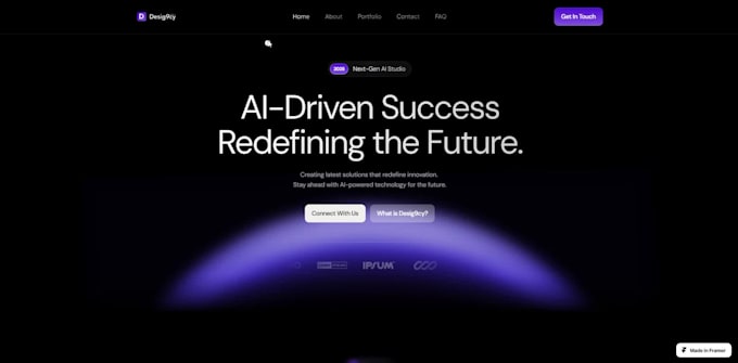 Design revamp, framer modern responsive website, figma to framer, saas ...