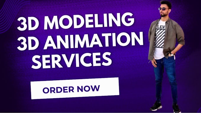 make 3d model and 3d animation by using blender