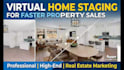 do fast photorealistic virtual staging to sell your property faster