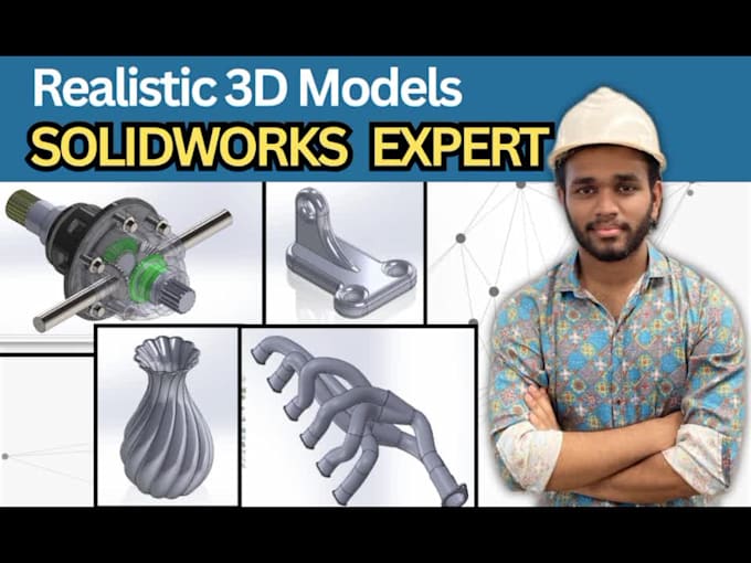 do solidworks 3d cad modeling and product design