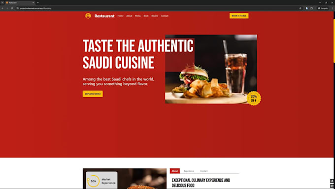 build an SEO optimized, fast, user friendly nextjs landing page