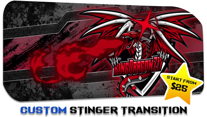 create custom stinger transition
