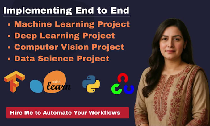provide expert machine learning solutions in python for vision nlp in 48 hrs