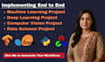 provide expert machine learning solutions in python for vision nlp in 48 hrs