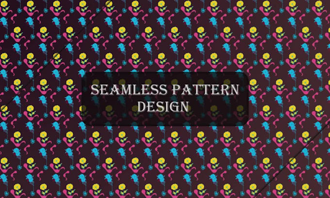 create seamless pattern fabric print design for your business