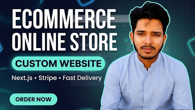 design and develop a custom ecommerce online store website