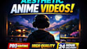 create aesthetic anime animation ai for faceless asmr youtube video editor