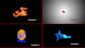 create 3d rotating logo animation 360 spin loop and gif