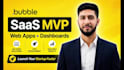 be your bubble io website saas mvp web apps developer with api integrations
