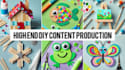 make 4k diy craft videos for you
