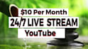 setup 24x7 live stream for youtube facebook or twitch