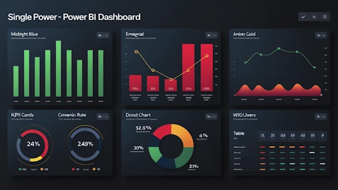 create insightful power bi report for any dataset