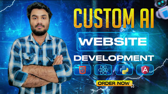 develop ai website, ai web application, ai chatbot, ai software developer