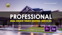 do professional real estate video editing in 24 hours