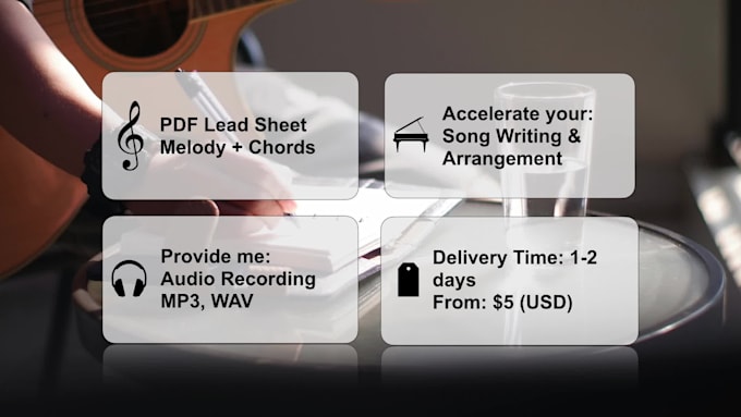 transcribe any audio to lead sheet with melody and chords