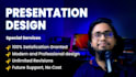 design powerpoint presentations, pitch decks with 24hr delivery