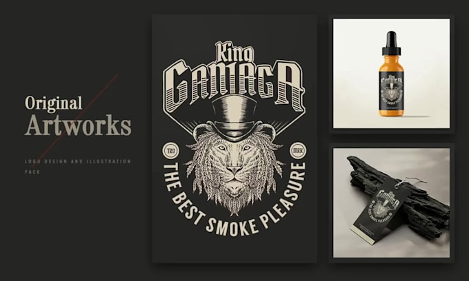 do vintage, retro, hand drawn for logo design business
