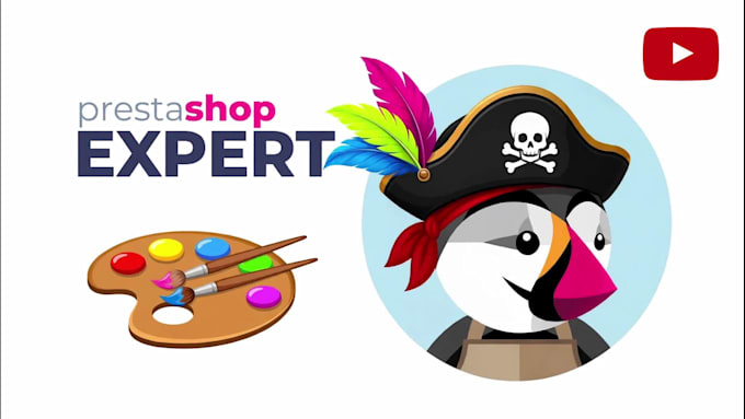 install and configure prestashop, install the theme and modules