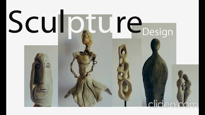 create a sculpture for your abstract fine art project