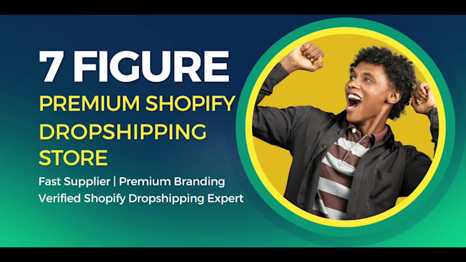 design an automated shopify dropshipping store and aliexpress shopify website