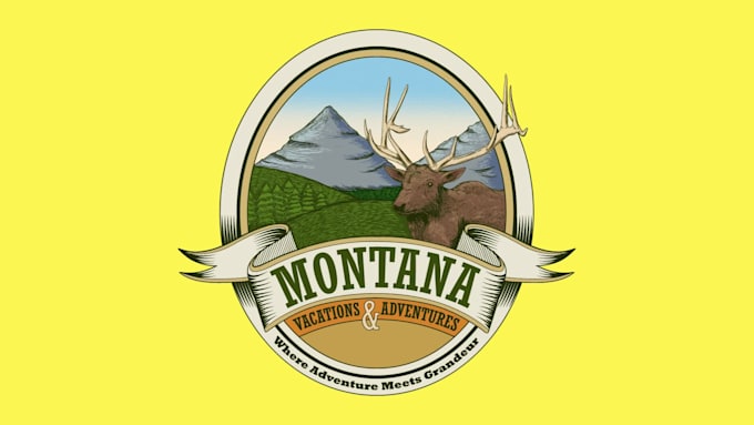 do unique hand drawn vintage logo design for your business