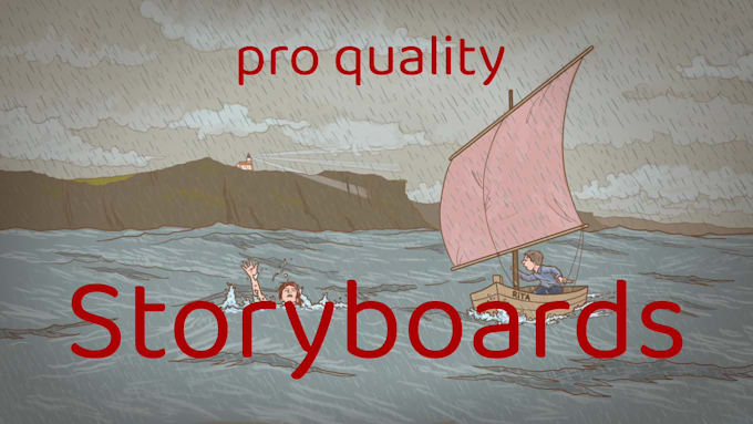 draw a professional storyboard for your projects
