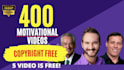 create HD motivational videos
