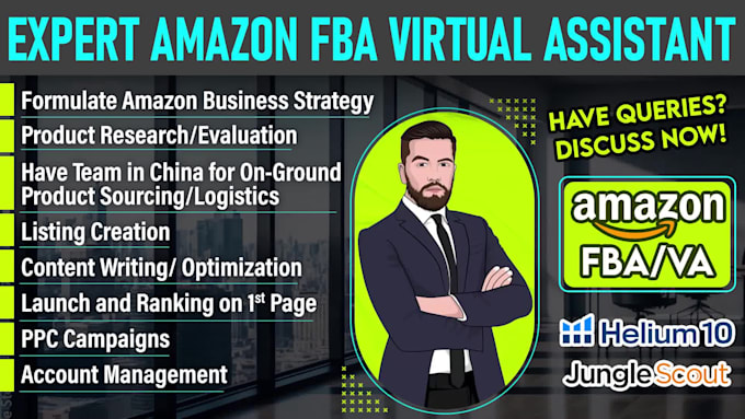 be amazon fba expert for private label, amazon virtual assistant