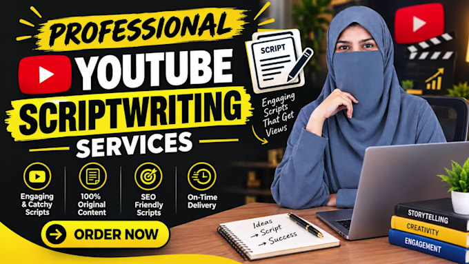 write engaging youtube scripts to grow your channel