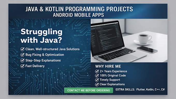 do java kotlin and c sharp programming tasks and assignments