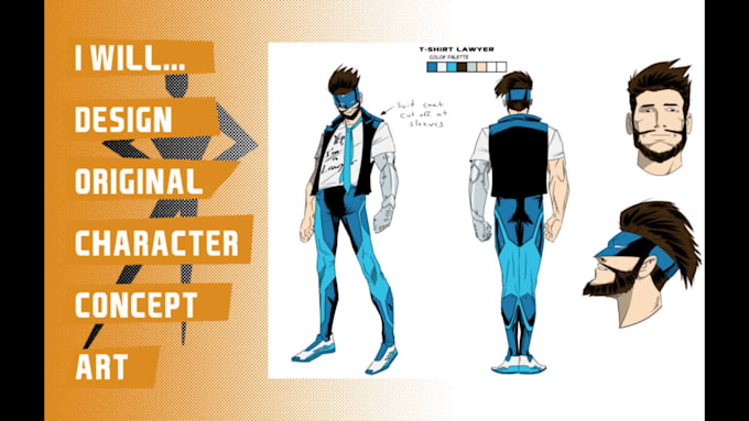 design original character concept art