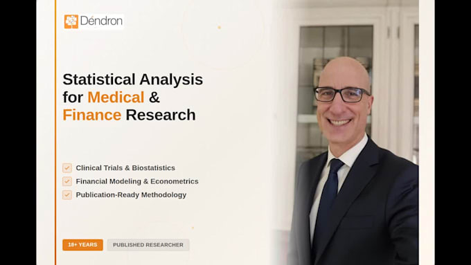 do statistical analysis for medical and finance research