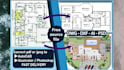 redraw floor plan, PDF to autocad dwg dxf, 2d floor plan drafting