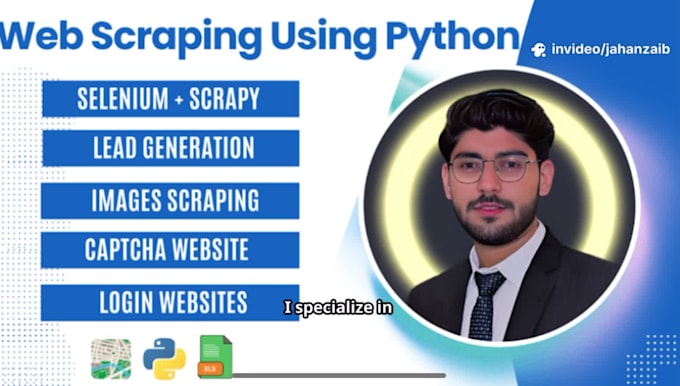 python web scraping and data mining from websites