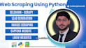 python web scraping and data mining from websites