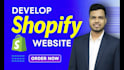 do shopify website design, create shopify store, or shopify dropshipping store