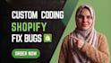 fix shopify issues and bugs, do custom coding and theme customization