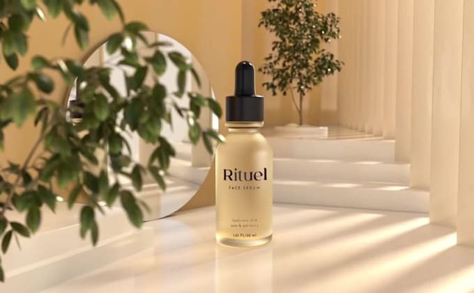 do 3d cosmetic animation 3d product design 3d skincare,makeup video cgi,vfx