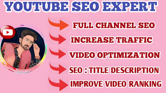 write seo youtube video, description and tags to increase views