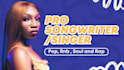 be your female topliner songwriter for any beat rnb and pop
